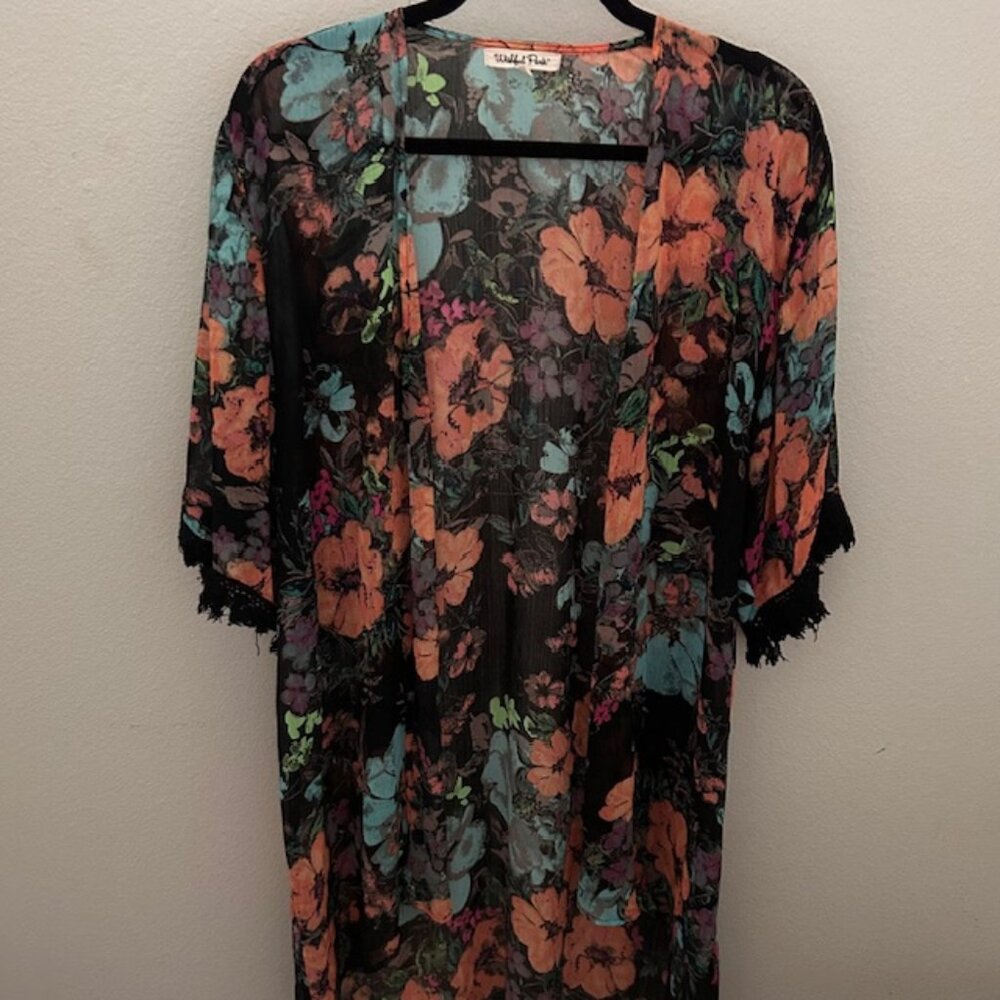 Wishful Park Floral Kimono Size Medium‎